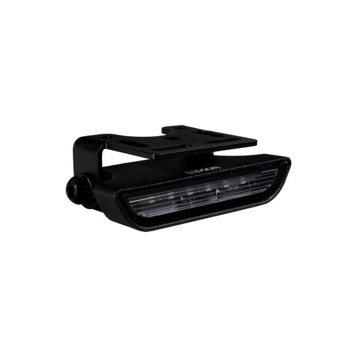 LEDSON Nano ryglampe med beslag og transparent hus