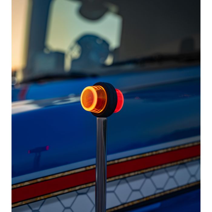 HALO slingrelygter med hvidt, gult og rødt lys